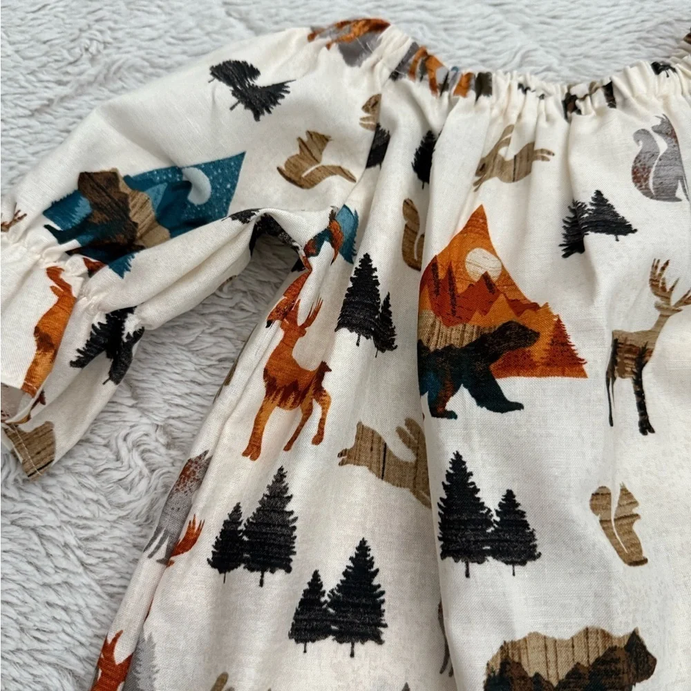 New Handcrafted Peasant Style Dress